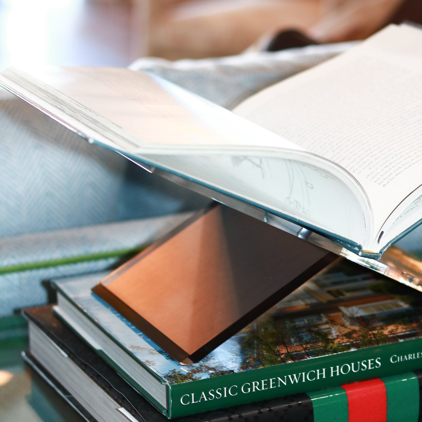 Silver Book Stand