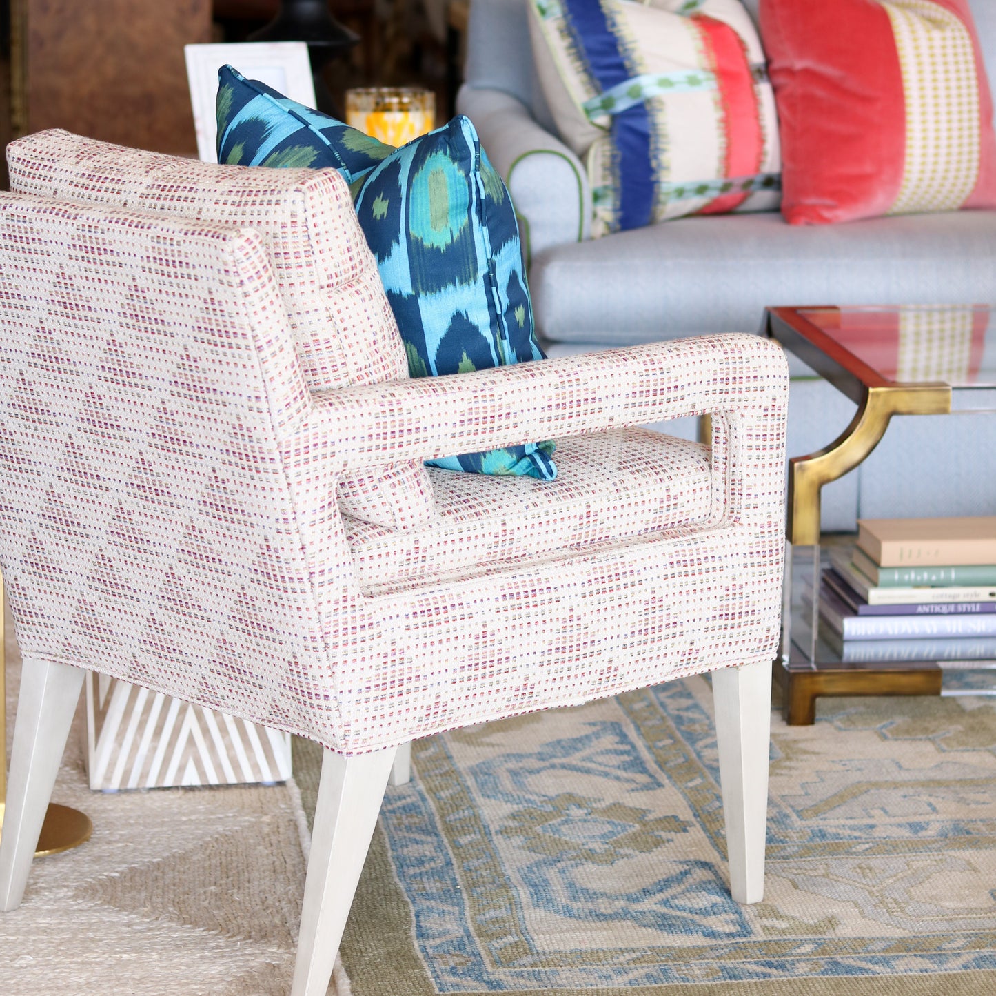 Confetti Spring Arm Chair