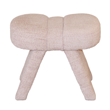 Pink Bow Shaped Stool