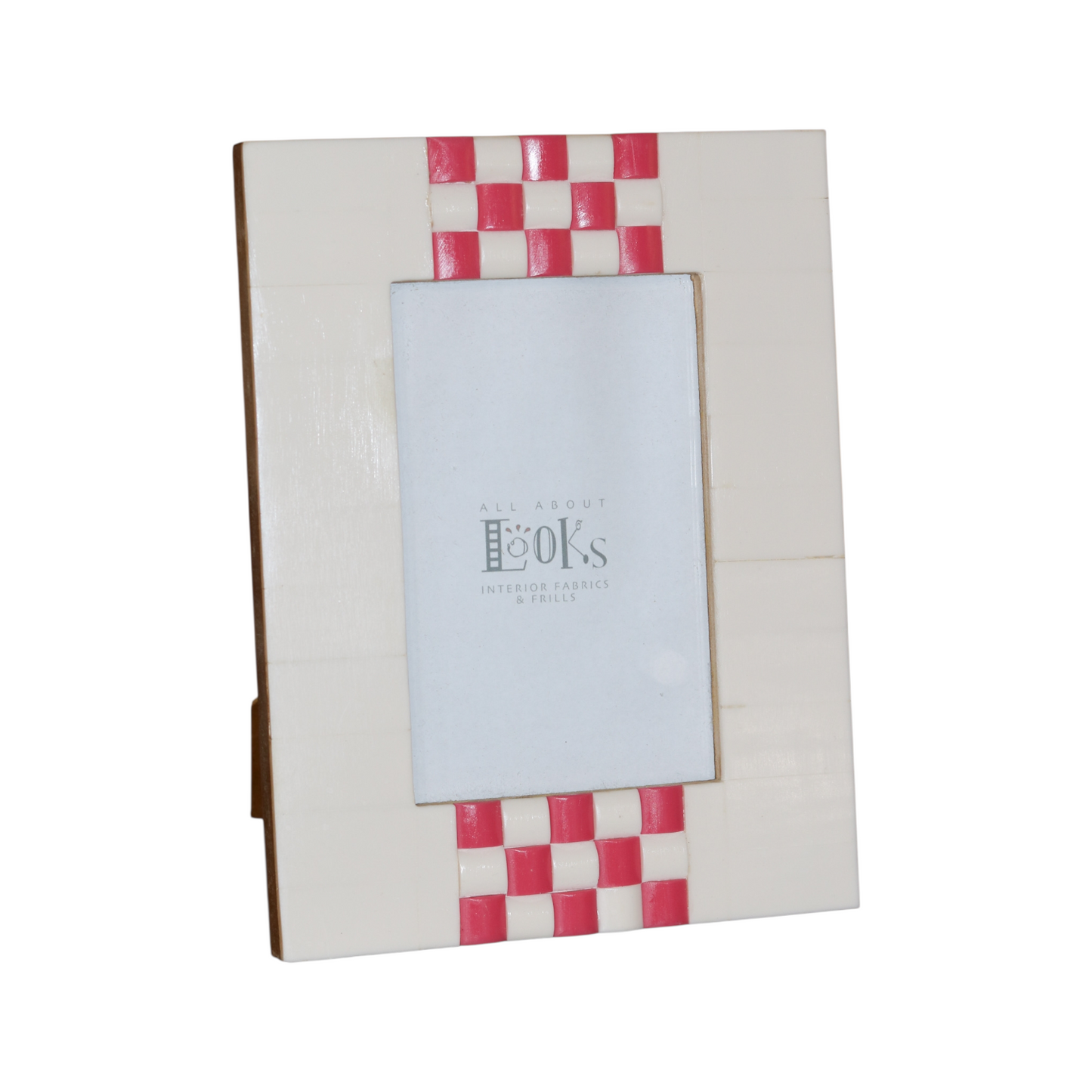Checkered Resin Photo Frame