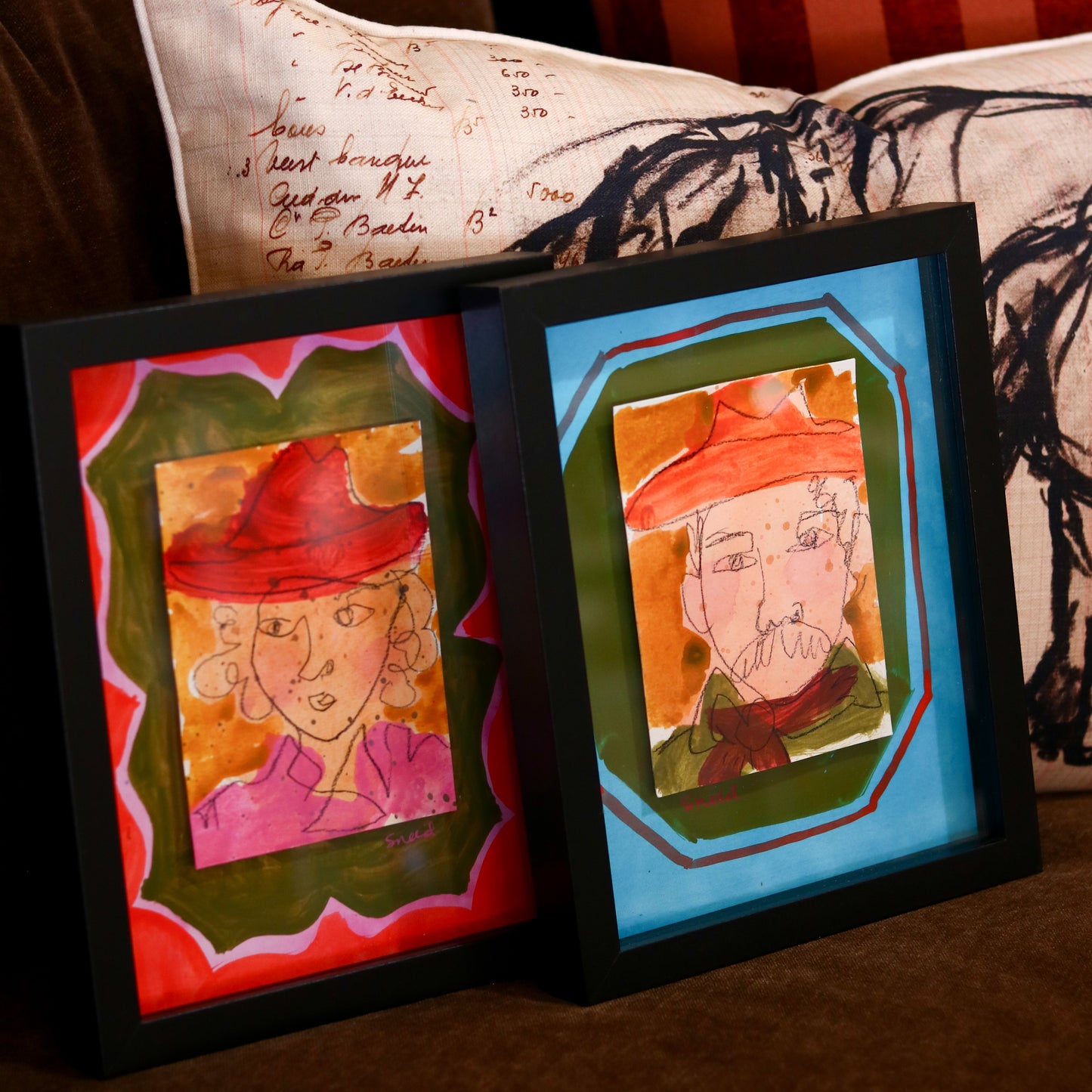 Amanda Sneed Small "Beauties + Bandits" #2