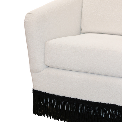 White Sheep Swivel Chair