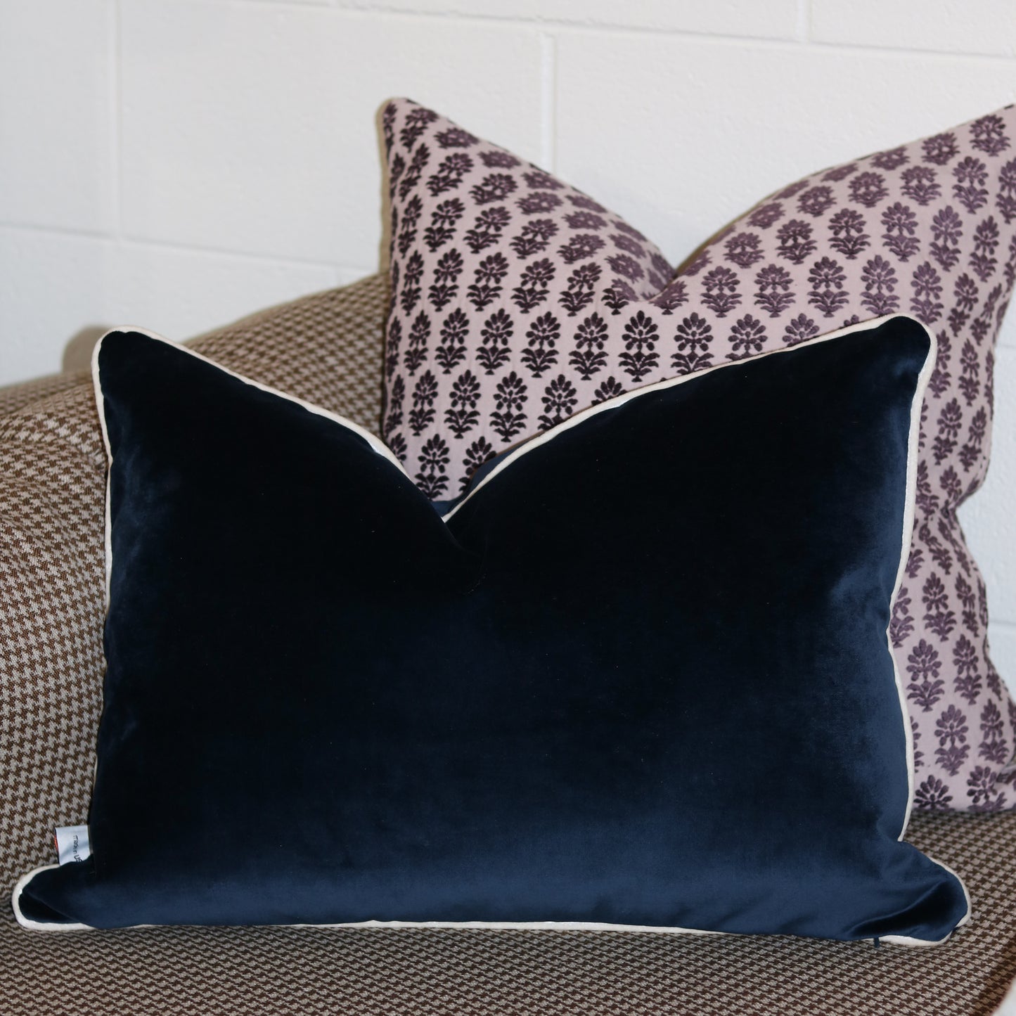 Lapis Velvet Pillow