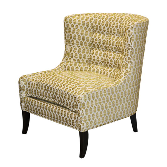 Blossom Citron Armless Cotswold Chair