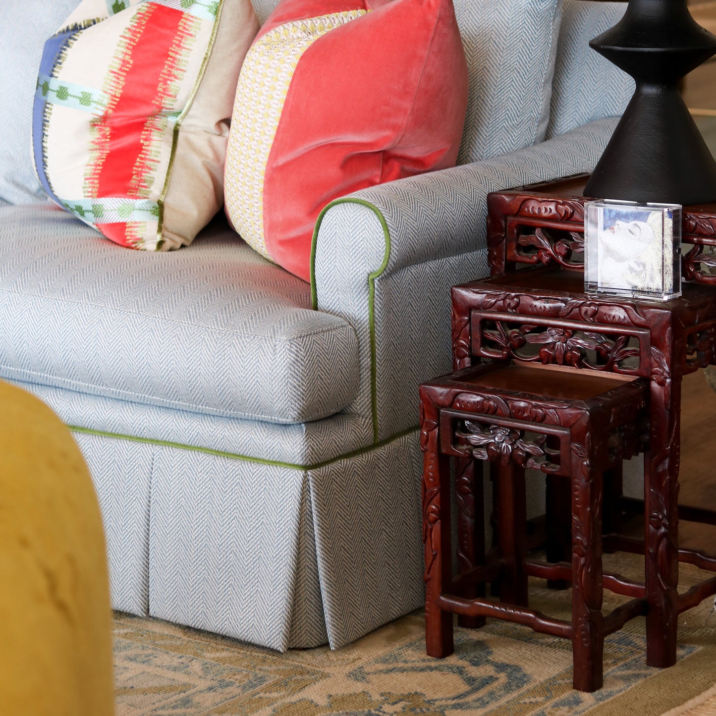 Collected Wooden Nesting Tables