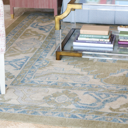 8'4" x 10'4" Turkish Oushak Rug