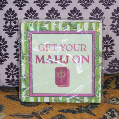 Mahjong Cocktail Napkins