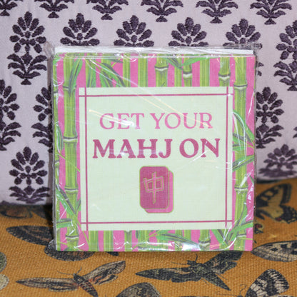 Mahjong Cocktail Napkins