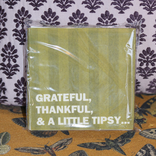 Thanksgiving Cocktail Napkins
