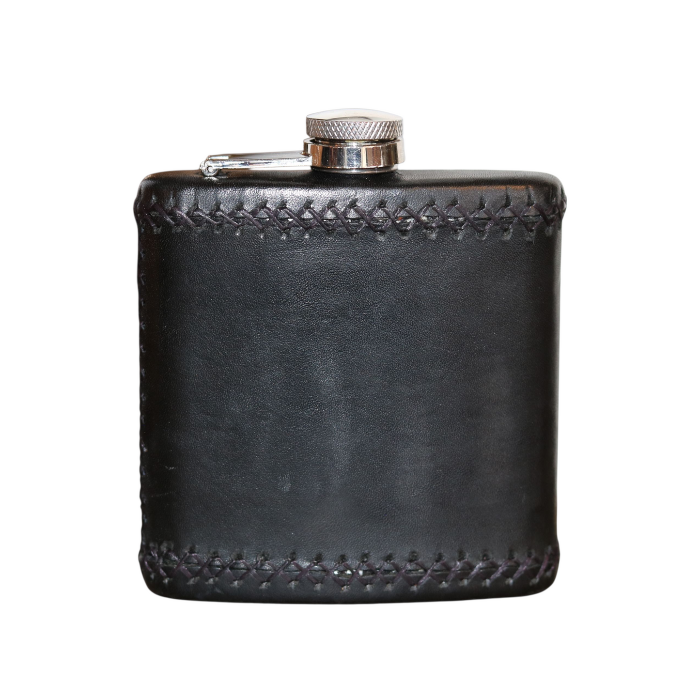 8 oz Petaca Hand Stitched Leather Flask