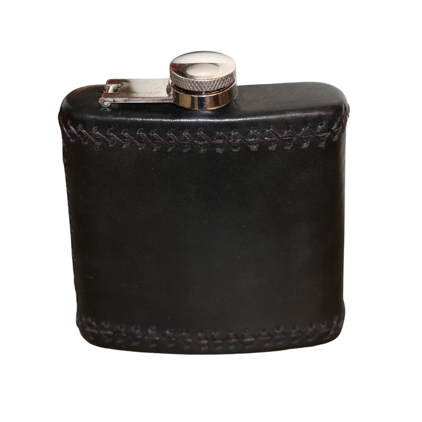 8 oz Petaca Hand Stitched Leather Flask