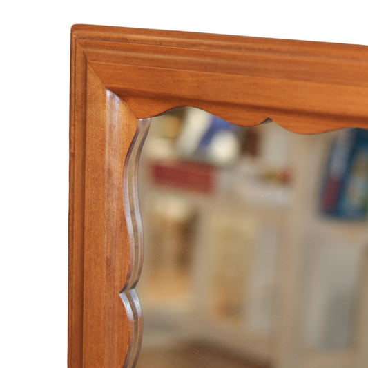 Antique Wooden Mirror