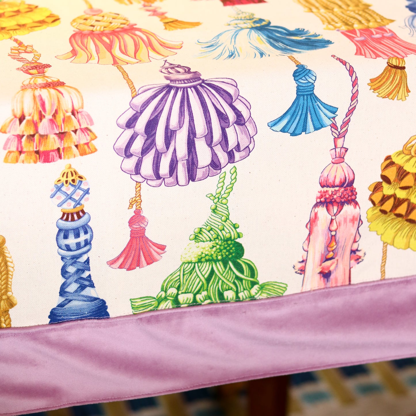 Custom Fabric Mahjong Table Cloth