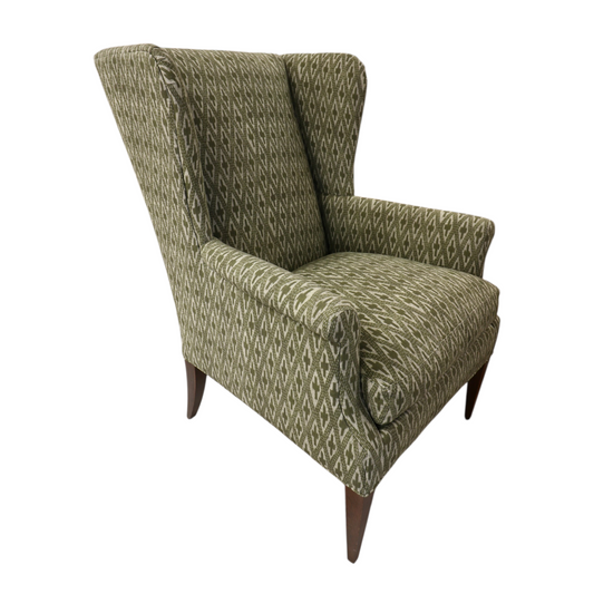 Geometric Wingback Heywood Chair