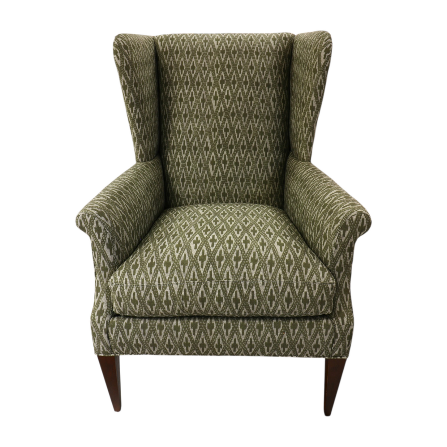 Geometric Wingback Heywood Chair