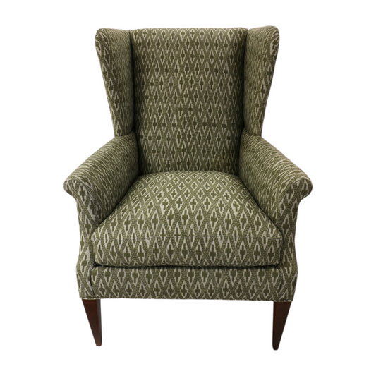 Geometric Wingback Heywood Chair
