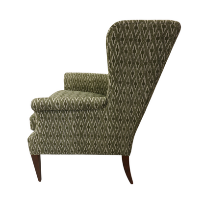 Geometric Wingback Heywood Chair