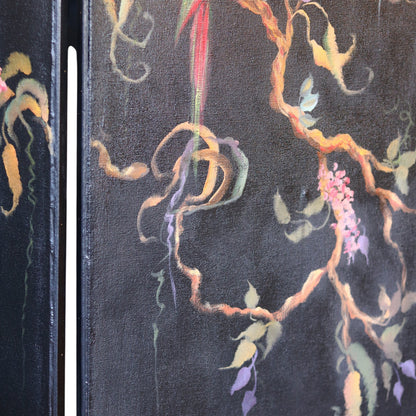 Hand Painted Black Screen