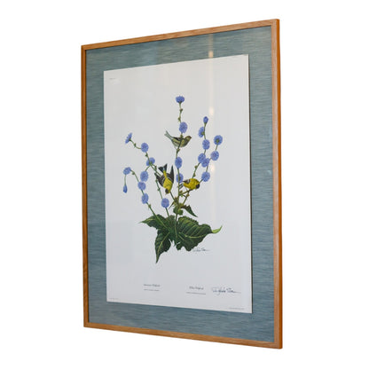28" x 34" Custom Framed Bird Artwork