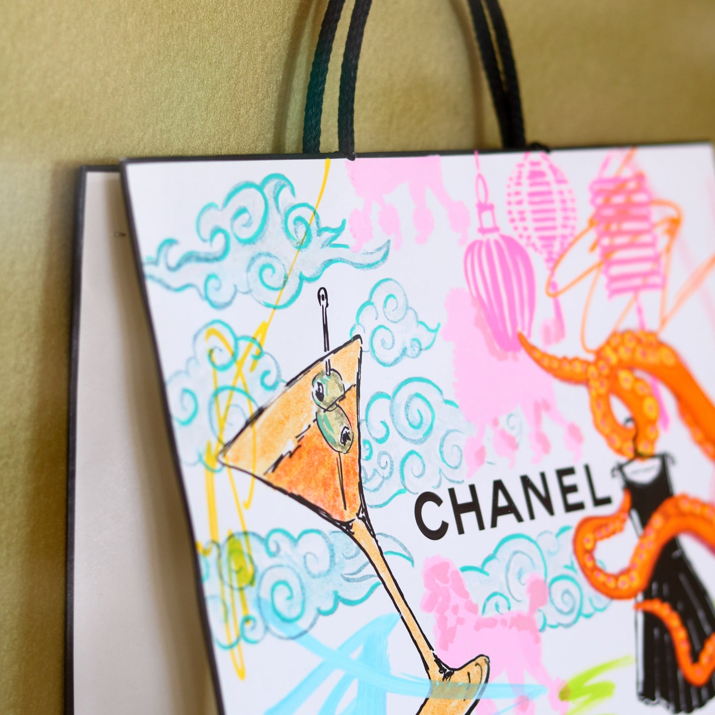 Kelly O'Neal Chanel Bag Shadow Box