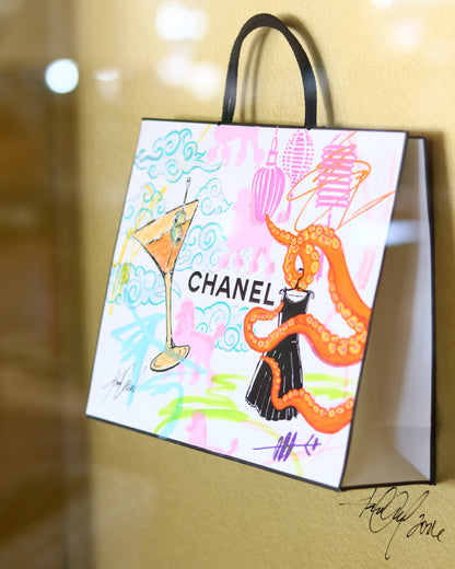 Kelly O'Neal Chanel Bag Shadow Box