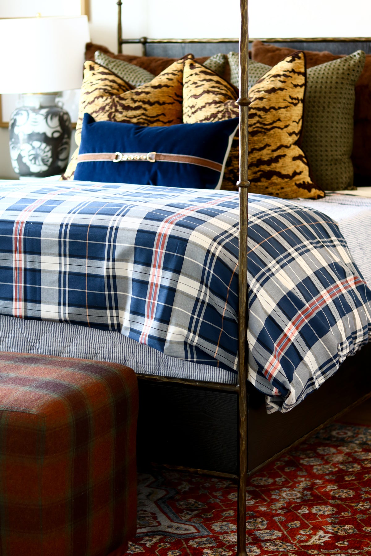 Reese Four Poster Queen Bed