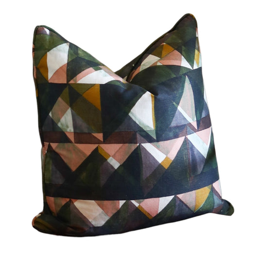 22" Geometric Pillow