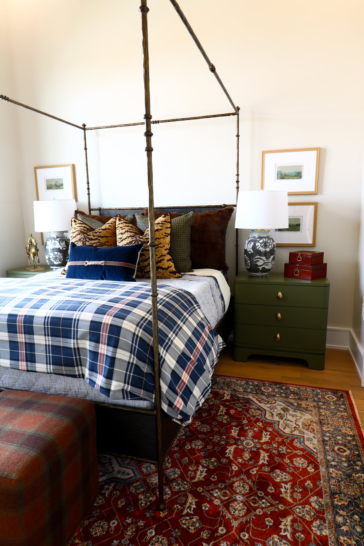 Reese Four Poster Queen Bed