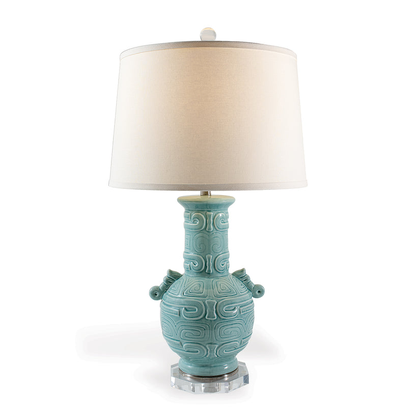 Dynasty Celadon Table Lamp