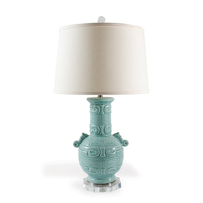 Dynasty Celadon Table Lamp
