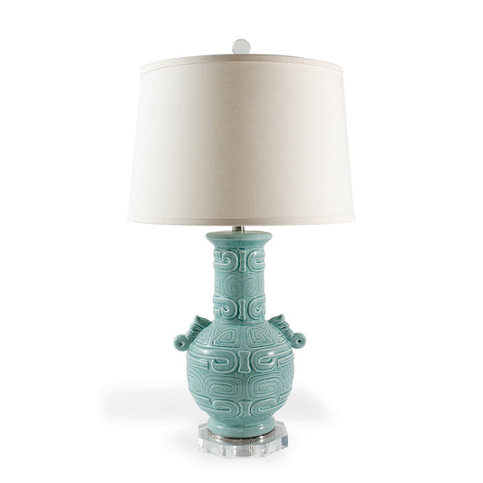 Dynasty Celadon Table Lamp