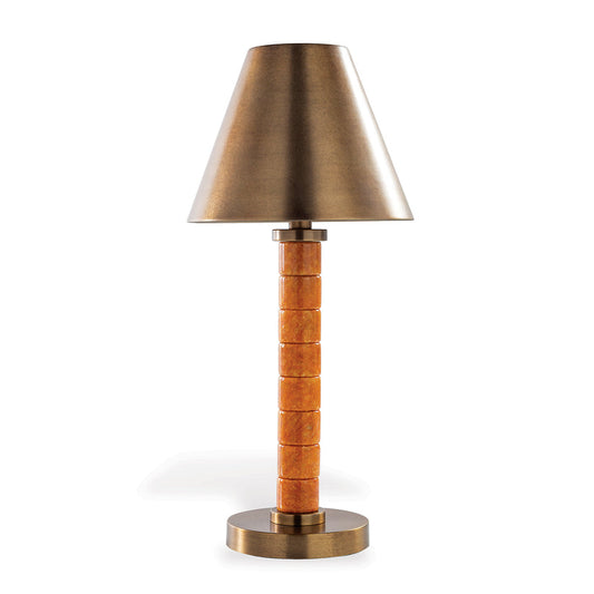 Jade Garden Amber Accent Lamp