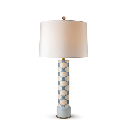 Dupont Key Blue Table Lamp
