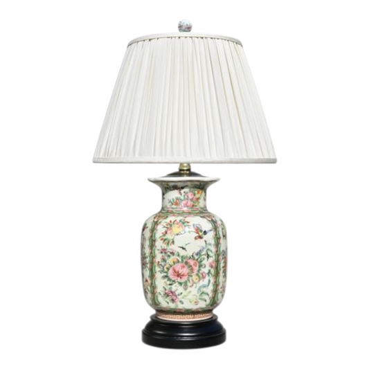Rose Medallion Lamp