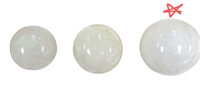 White Quartz Ball Carving
