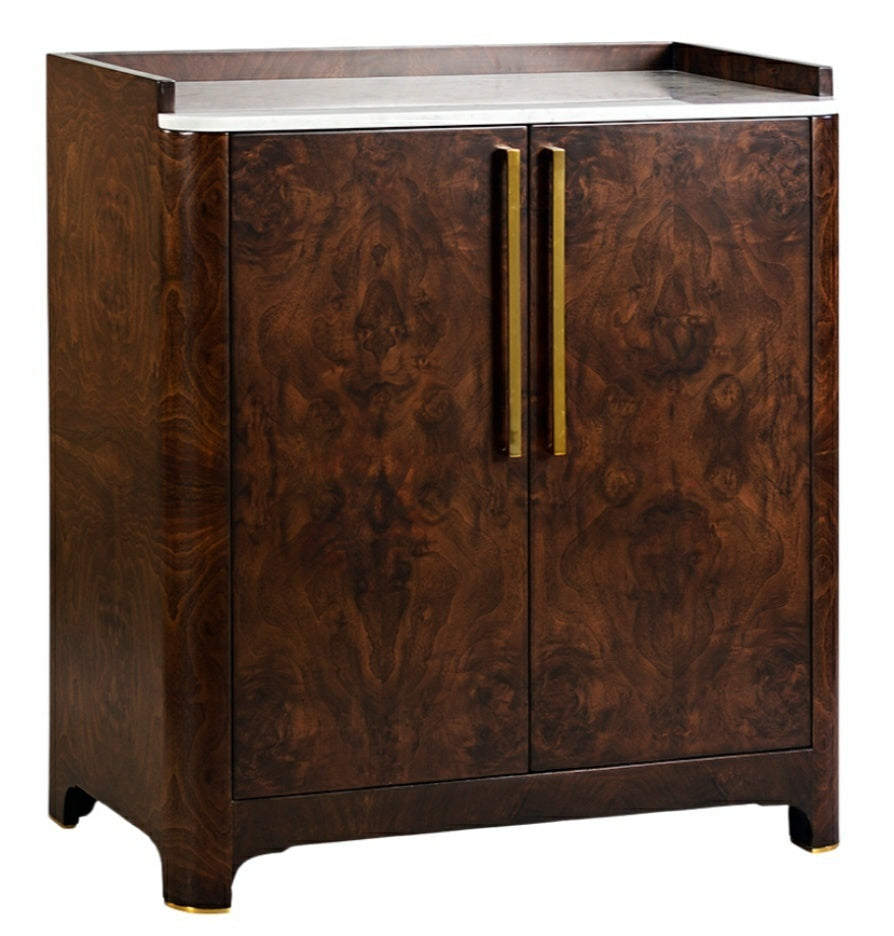 Marble Top Bar Cabinet
