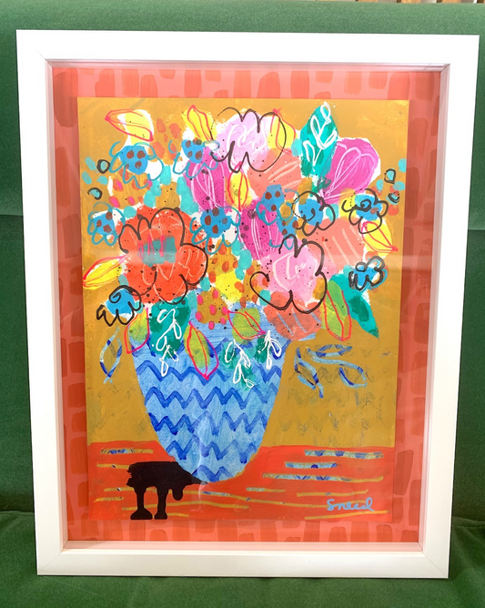 "I don't want to sleep on the couch anymore" Painting By Amanda Sneed