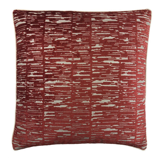 22" Tides Pomegranate Pillow