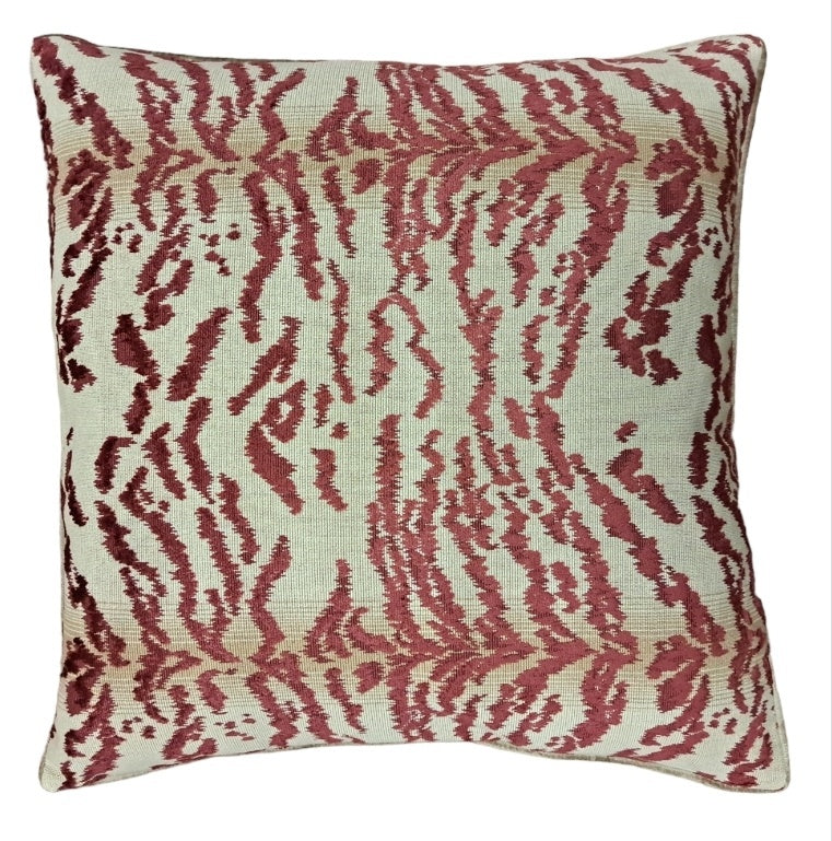 22" Crimson Tiger Pillow