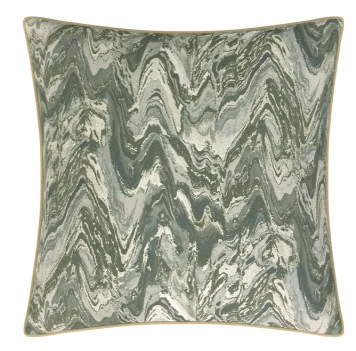 Butler Pillow w/ Piping in Seasalt