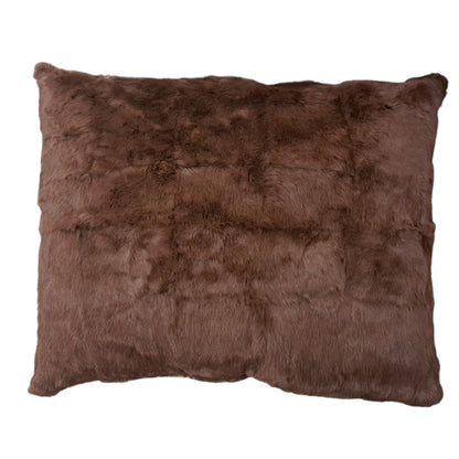 Cognac Rabbit Sham - Dutch Euro