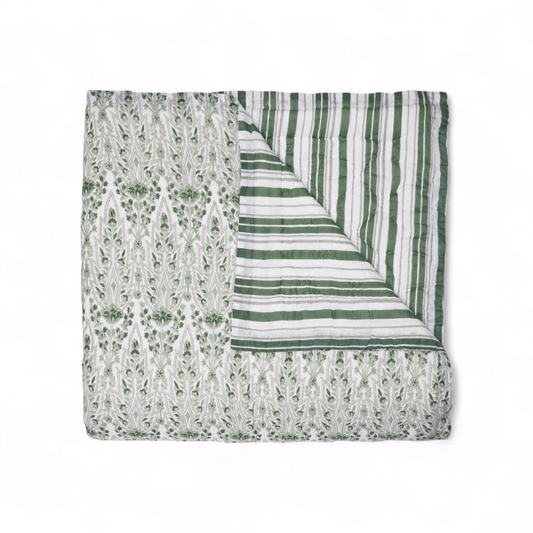 Lina Sage King Quilt