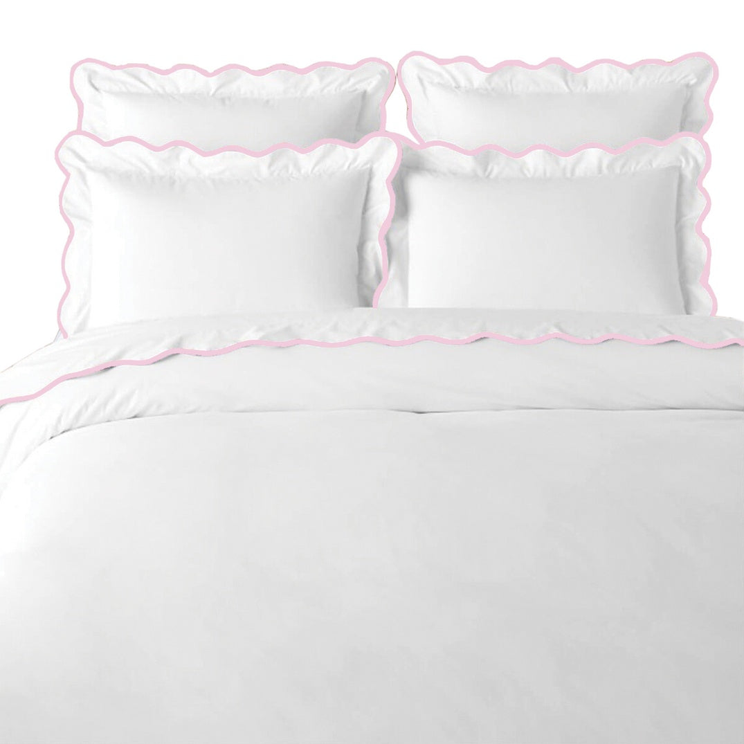 Scalloped Duvet Cover - Queen