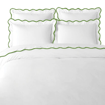 Scalloped Duvet Cover - Queen