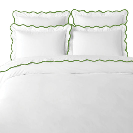 Scalloped Duvet Cover - Queen