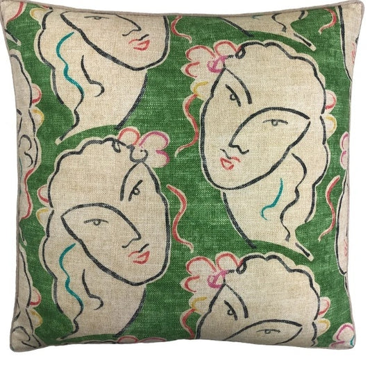 Mojito Face Pillow - 24" x 48"