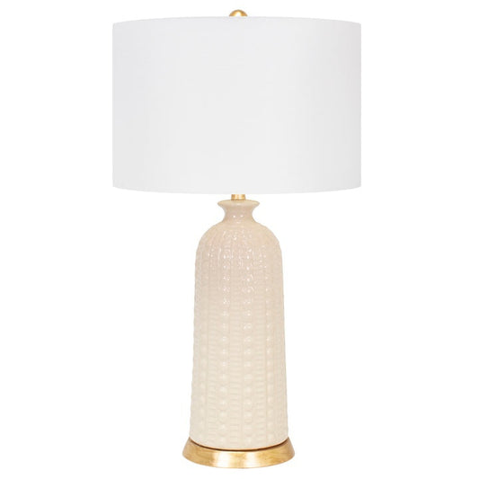 Cream Table Lamp