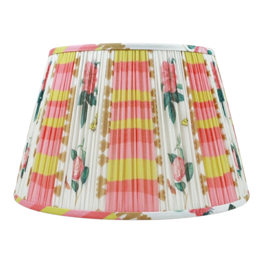 Camille Floral & Stripe Printed Shade