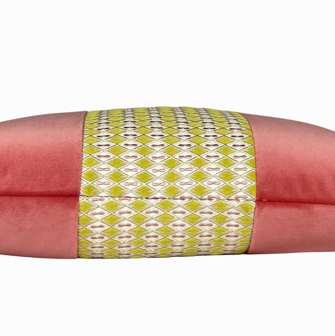 Sutton Coral Velvet Pillow - 22"