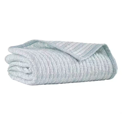 Serenity Printed Reversible Quilt in Sage - King